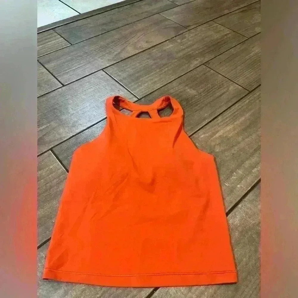 Athleta Red Workout Top Small - image 2